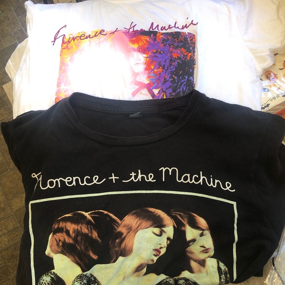 Florence and the Machine band tees